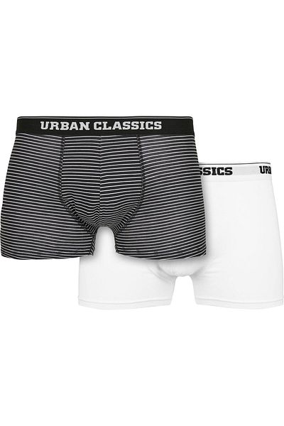 Urban Classics Herren Organic Boxershorts 2er-Pack