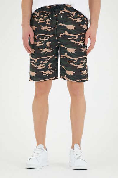 Superlife Ανδρικό σορτς Superlife με στενή εφαρμογή Air printed Spr21y52