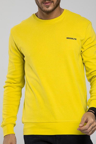 Superlife Crew Neck Long Sleeve Slim Fit Thin Men's Sweatshirt Spr2019k18
