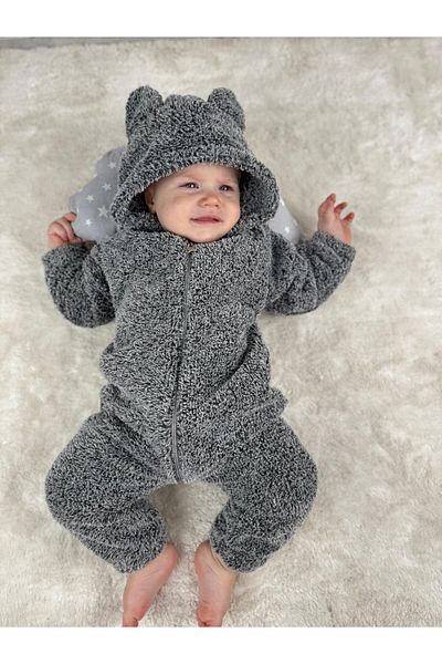 Minizade Welsoft Plush Unisex Winter Baby Sleeping Bag - Zippered Children's Costume