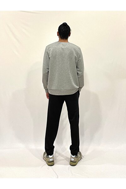 Superlife Men's Crew Neck Comfortable Fit 3 Thread Thick N Printed Sweatshirt Spr24Sw25