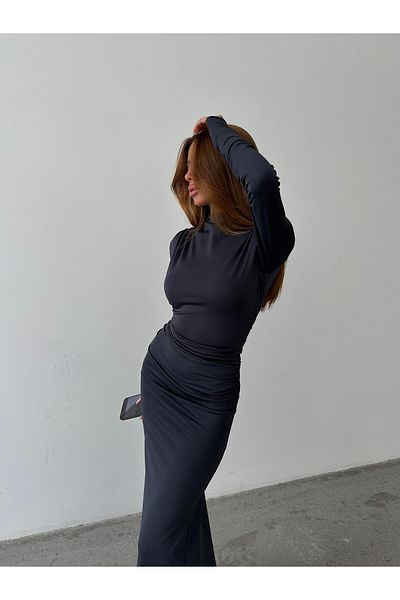mydukkan.co Smoked Drape Fishing Dress