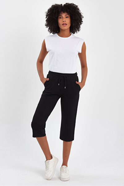 Superlife Pantaloni scurți elastici cu talie de buzunar clasici pentru femei Superlife Spr24ks390