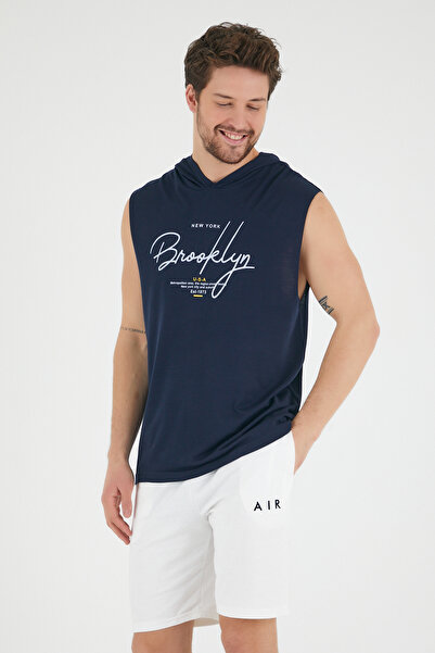 Superlife Суперлайф Чоловіча футболка з капюшоном Regular Fit SPR22TS118