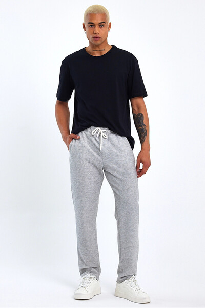 Superlife Ανδρικό λεπτό αθλητικό παντελόνι Regular Fit Spr22ea350