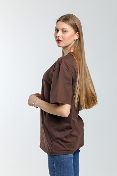 Superlife Superlife Γυναικείο T-Shirt με λαιμόκοψη Oversize Spr21yk30