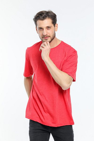 Superlife Ανδρικό T-Shirt με λαιμόκοψη υπερμεγέθης Spr21y30