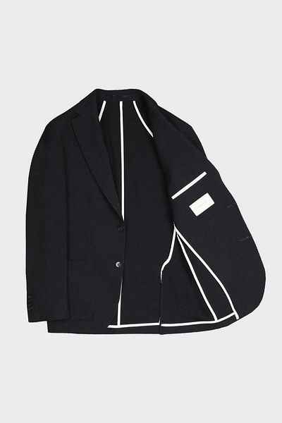 Kadir Büyükkaya Swallow Collar Men's Jacket-Kax5117S