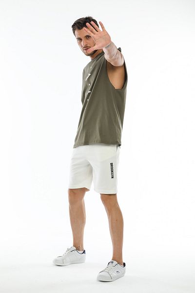 Superlife Ανδρικό μπλουζάκι με κουκούλα Superlife Oversize Fit Air Printed Spr21y07