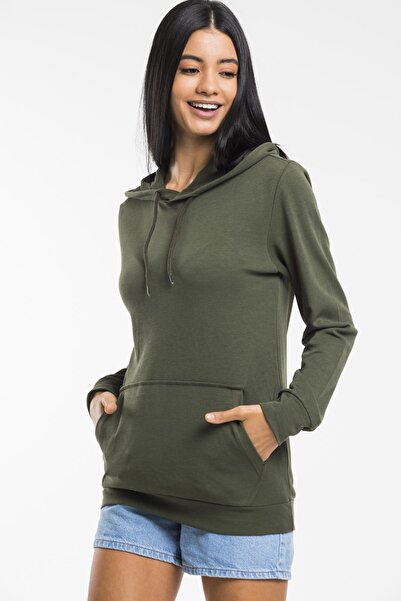 Superlife Superlife Γυναικεία φούτερ με κουκούλα Oversize Fit Thin Spr21k55