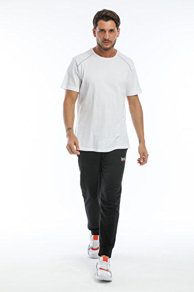 Superlife Ανδρικό παντελόνι με κέντημα Brooklyn με κανονική εφαρμογή Spr151