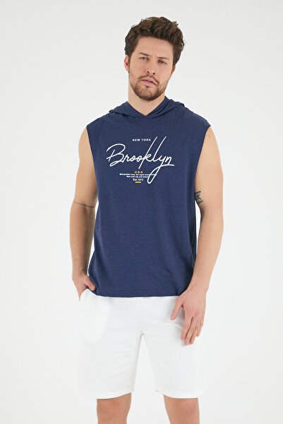 Superlife Суперлайф Чоловіча футболка з капюшоном Regular Fit SPR22TS118