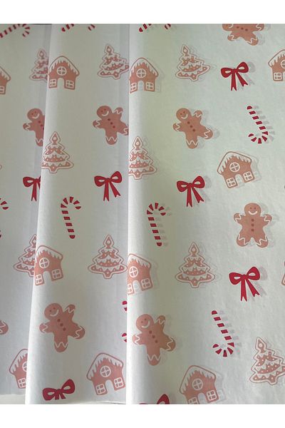 Meyofficial 25 Pieces of Cookies - Man Themed, 2 Pelur Packing Paper (50*70cm)