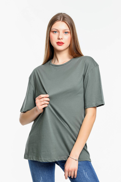 Superlife Superlife Γυναικείο T-Shirt με λαιμόκοψη Oversize Spr21yk30