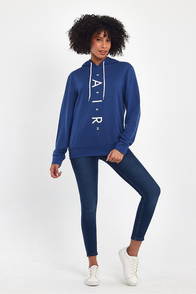 Superlife Γυναικείο φούτερ με κουκούλα Superlife με στάμπα AR SPR22SWk162