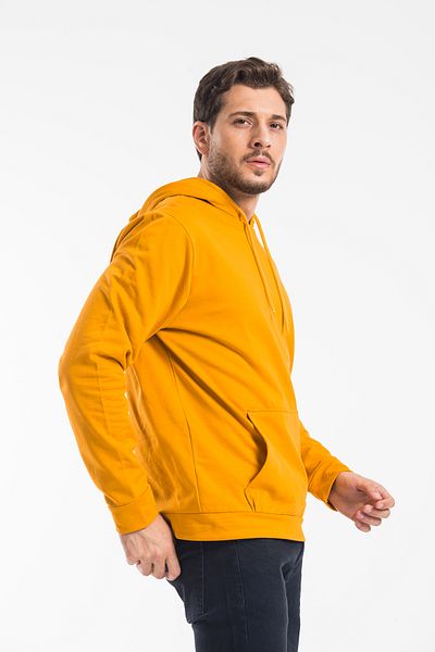 Superlife Superlife Мъжки тънък суичър с качулка Regular Fit Spr 20k55