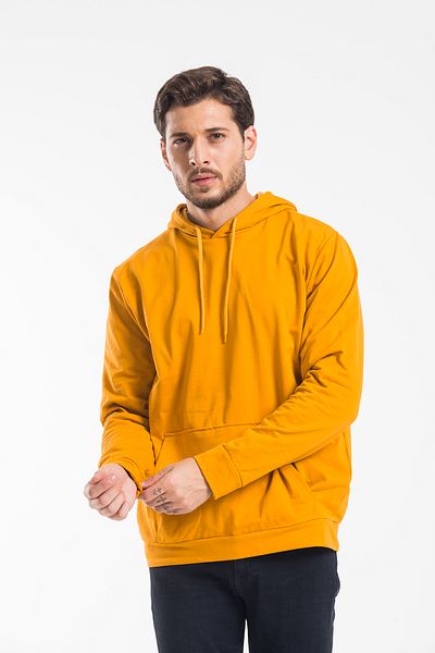 Superlife Superlife Мъжки тънък суичър с качулка Regular Fit Spr 20k55