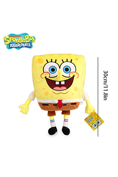 Choice وسادة رمي أخرى بحجم 30 سم عليها شخصيات سبونج بوب، باتريك ستار، يوجين إ...