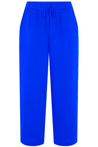 Superlife Women's Waisted Elastic Carrot Cut Trousers Spr24Ea86