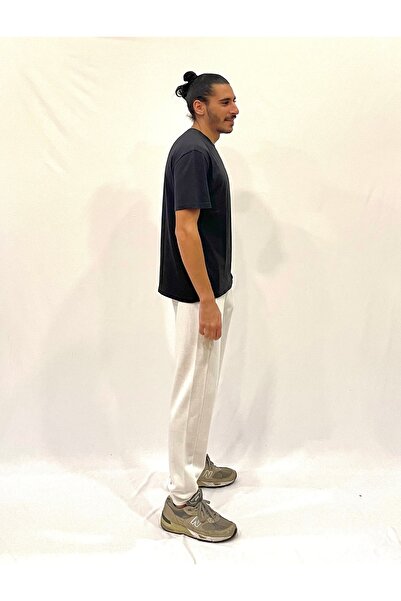 Superlife Men's 3 Thread Thick Ga Paneled Sweatpants Spr24Ea74