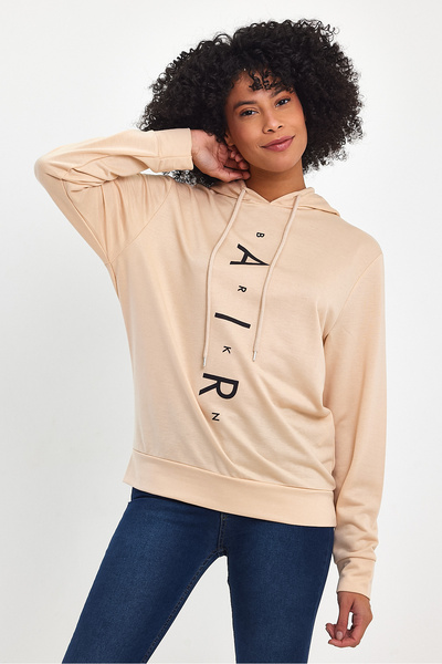 Superlife Γυναικείο φούτερ με κουκούλα Superlife με στάμπα AR SPR22SWk162