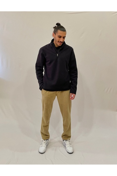 Superlife Ανδρική φόρμα φόρμας Softtech Polar Sweat με άνετη εφαρμογή στο κάτω μέρος SPR24EA71