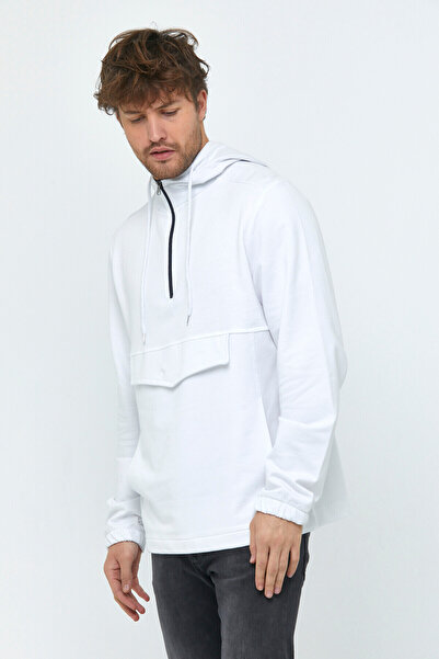 Superlife Superlife Half Zipper Cargo Sweat Spr22sw171