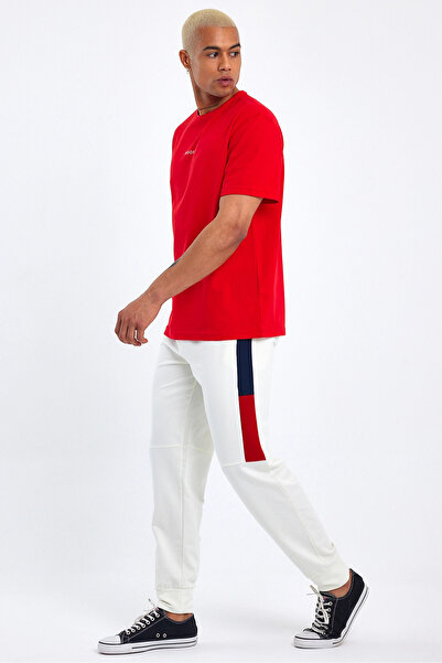 Superlife Süperlife Men's Garnished Regular Fit Slim Sweatpants Spr23Ea351