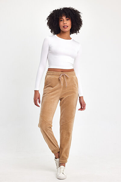 Superlife Γυναικεία φόρμα φόρμας Softtech Polar Sweat με άνετη εφαρμογή στο κάτω μέρος SPR24EA97