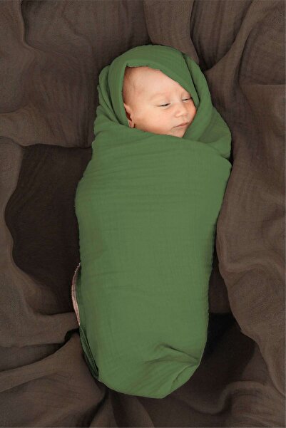 mordesign 4 Layer 100% Cotton Muslin Baby Blanket - 100X120 cm Muslin Blanket, Newborn Swaddle, Soft Series