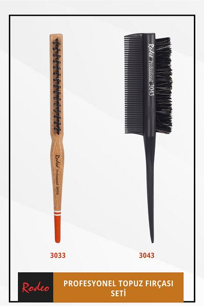 RODEO 3033 3043 Double Knob Brush Set