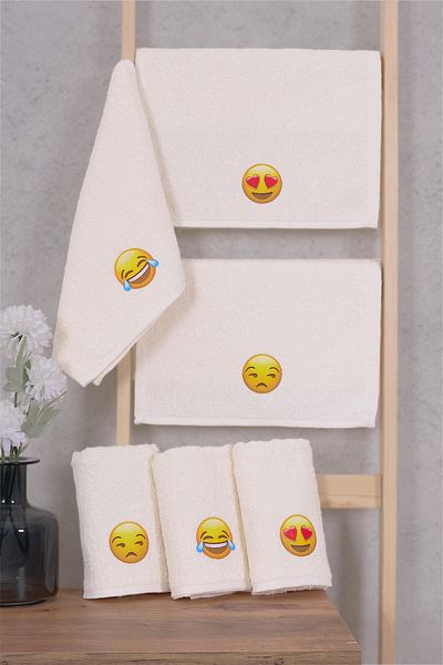 Comfort Home 30X50 cm 3-Piece Soft Hand Towel - Kitchen Towel Set, High Absorption, Stylish Modern Design