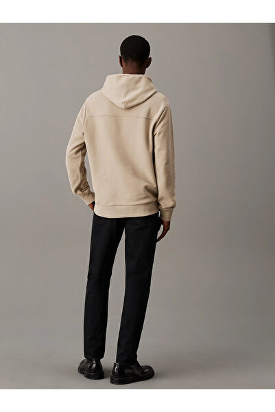 Calvin Klein Men's Gray Sweatshirt - Long Sleeve, Hood K10K 113564 -Pkr