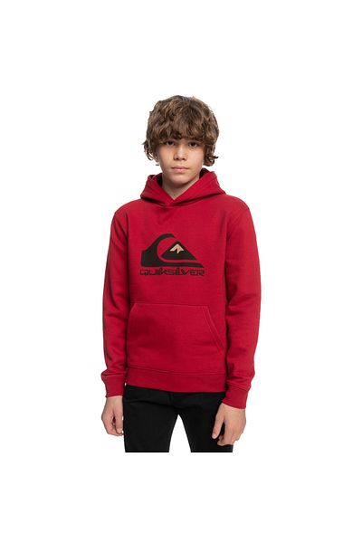Quiksilver Big Logo Youth Boys Sweatshirt Red Boys Sweatshirt