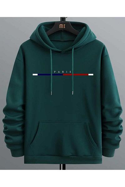 KOZİA OUTDOORS Oversize Unisex Sweatshirt with Hood