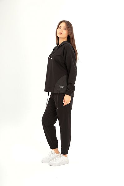 SOCCER Women's Sweat Tracksuit Set with Hood - 2 Thread 21762