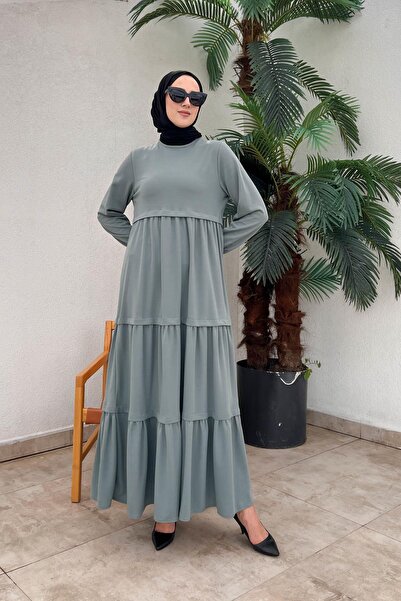 Ecesun فستان حجاب-نعناعي-8888