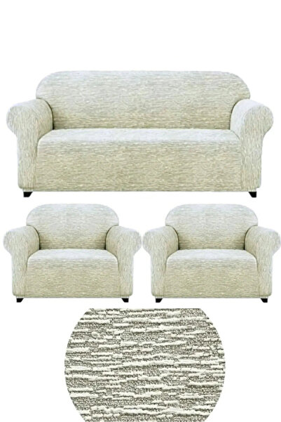 HANİDAN Husa de canapea jacquard Husa de canapea extensibila anti-alunecare 3...