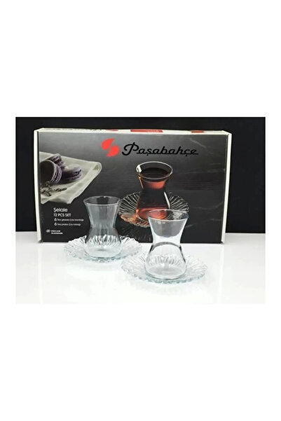 Paşabahçe 96621 Paşabahçe şelale Çay Bardağı Seti 12PARÇA