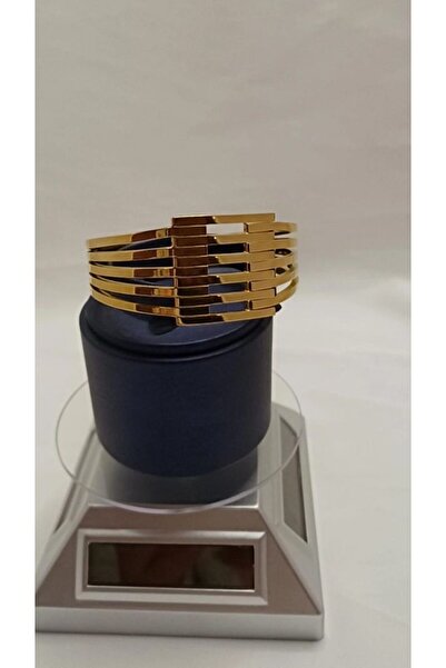 Alina Aksesuar 5'li KABURGA ÇELİK BİLEZİK