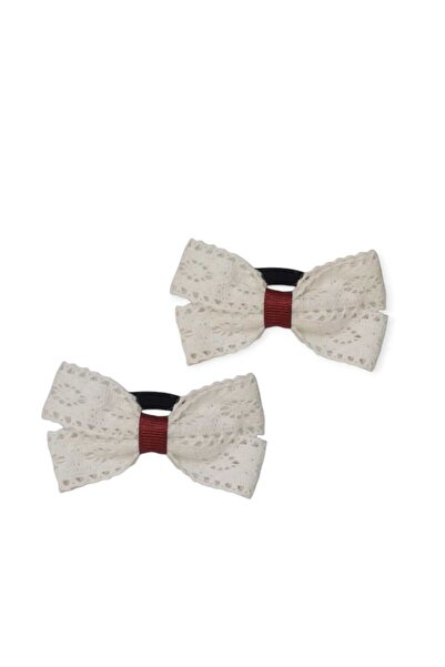 Minvallife مشبك على شكل فيونكة مصنوع يدويًا من القطن