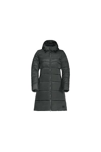 Jack Wolfskin Eisbach Coat Jachetă verde pentru exterior pentru femei Jachetă pentru exterior pentru femei