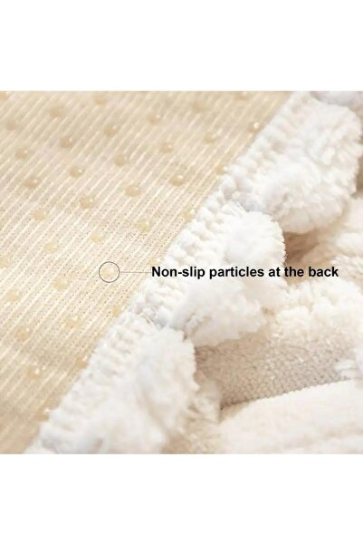 Salteks Non-Slip Puffy Bubble Rabbit Hair, Sofa Bed Seat Cover 75X185