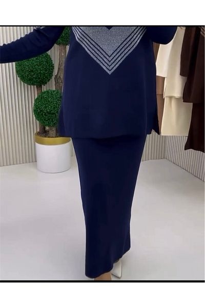 MODA Σέτ Τουνίκ Πλεκτής Φούστας