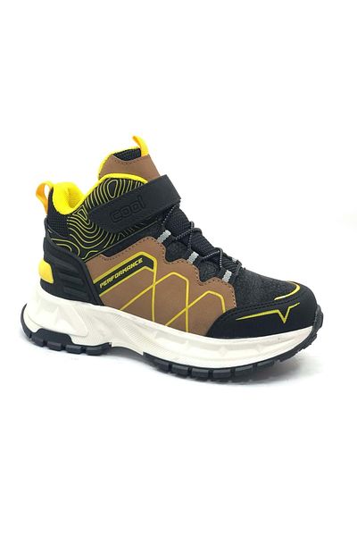 Kids Club Shoes Leroy Unisex Ορθοπεδικά Παιδικά Μποτάκια - Αντιολισθητική Σόλα, SMOKE