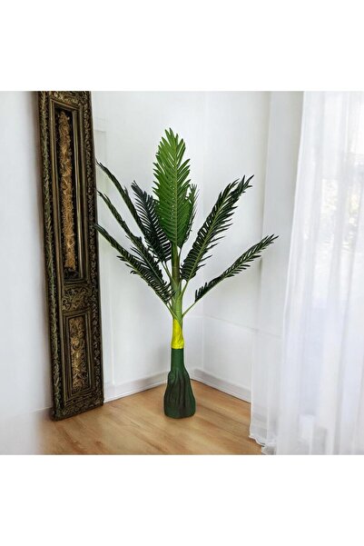 DDTREND 100 Cm Yapay Areka Palmiye Salon Çiçeği Yapay Çiçek Bitki