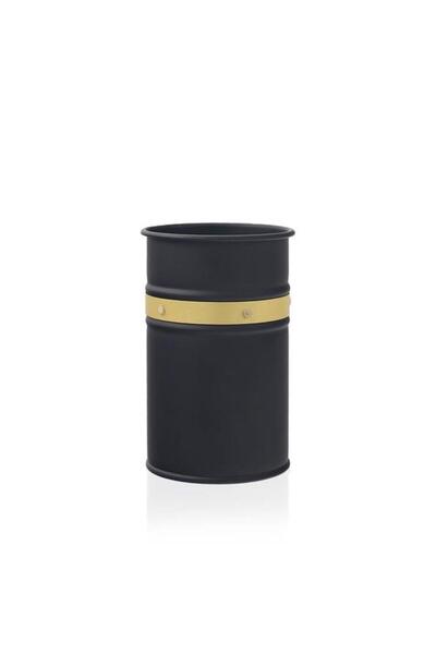 The Mia Gln0069 Galvin Spoon Holder Black 17X11 cm