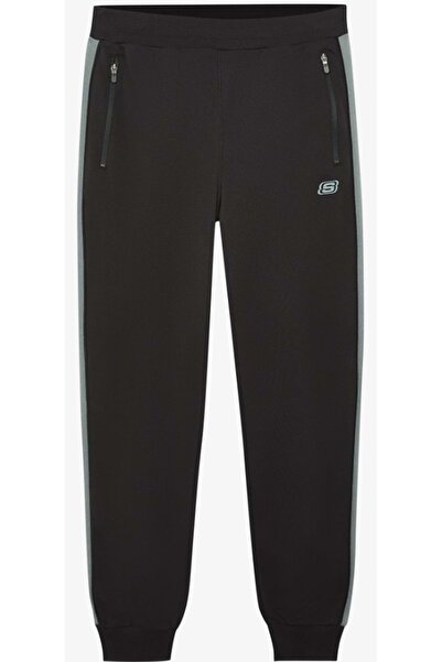 SKECHERS بنطال رياضي من الصوف M LW للرجال بنطال رياضي أسود S242094-001