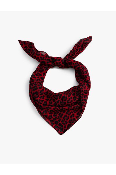 Koton Şal cu model leopard