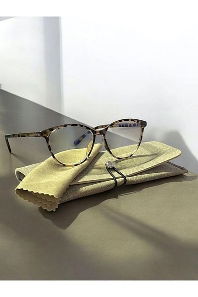 LOOKUP Blue Optical Glasses - Light Protection, Change Glasses Cat Eye